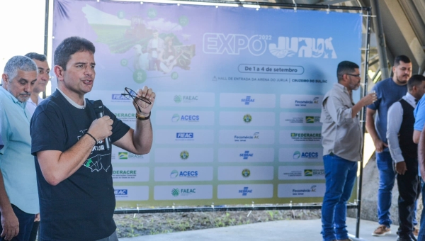 Expoacre Juruá terá shows de Murilo Huff e Wesley Safadão, anuncia Gladson ao lançar programação do evento